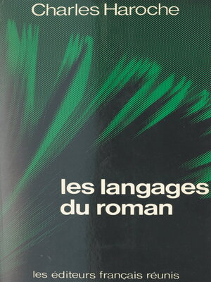 cover image of Les langages du roman